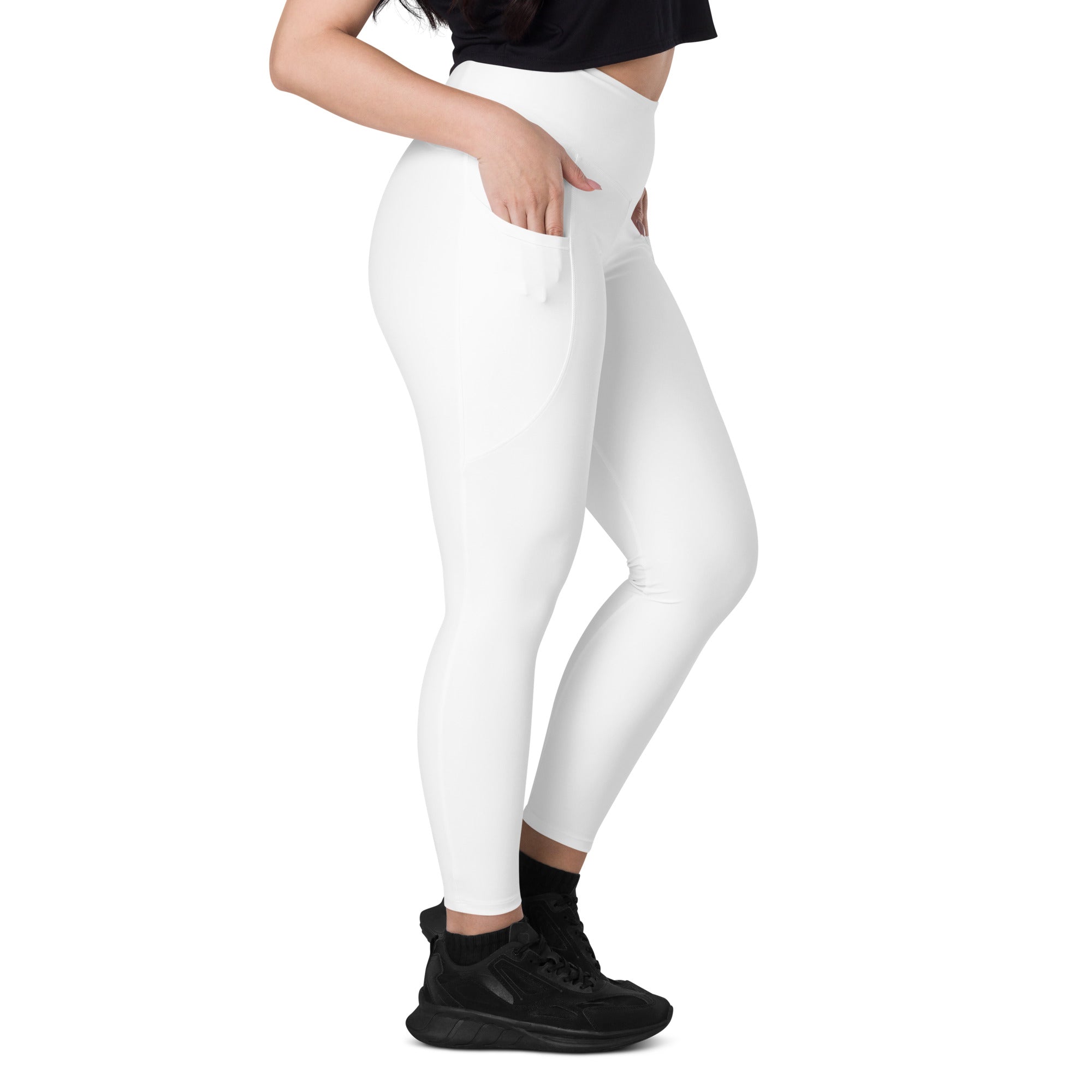 Snow White Leggings with Pockets | All Sizes